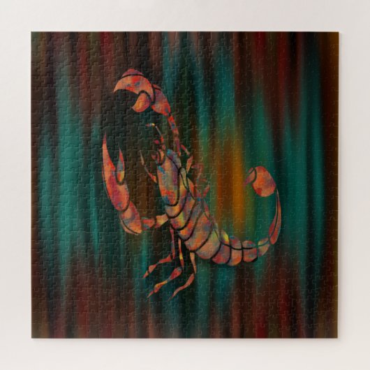 Schaduwen dansen van de Scorpion koning Legpuzzel (Horizontaal)