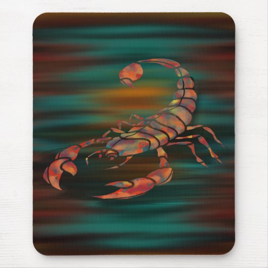 Schaduwen dansen van de Scorpion koning Muismat (Voorkant)