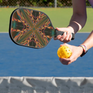 Schaduwen dansen van de Scorpion koning Pickleball Paddle