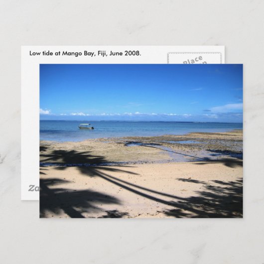 Schaduwen die Laag TIde achterhalen Briefkaart (Voorkant / Achterkant)