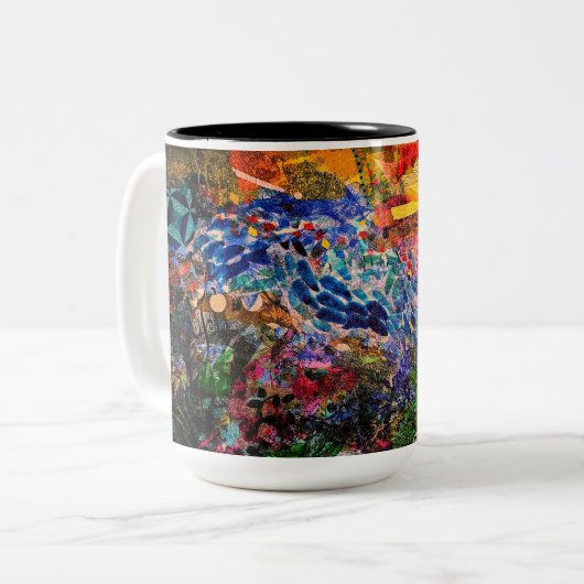 Schaduwen en licht Grote Mok (Voorkant links)