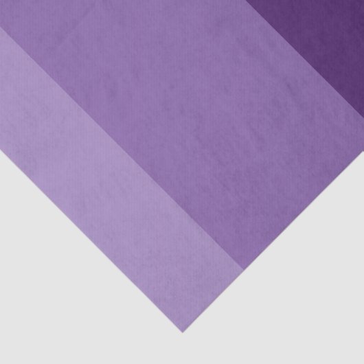 Schaduwen en lichte Paarse Stripes Party Tissuepapier (Detail)