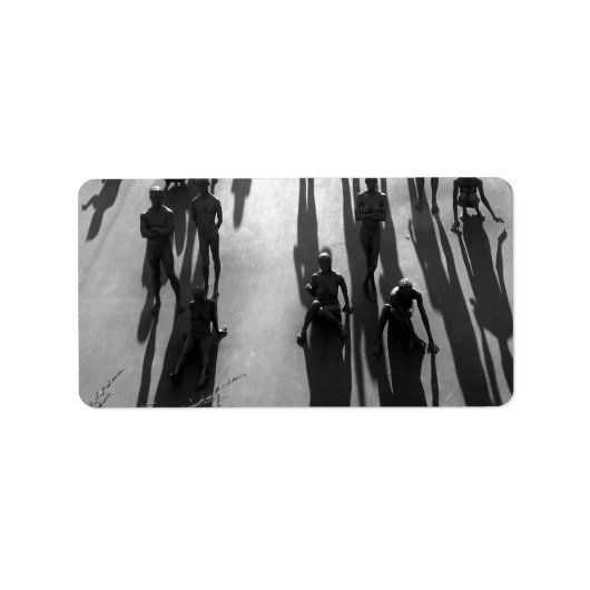 Schaduwen Etiket (Voorkant)