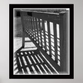 schaduwen gieten poster (Voorkant)