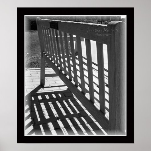 schaduwen gieten poster (Voorkant)