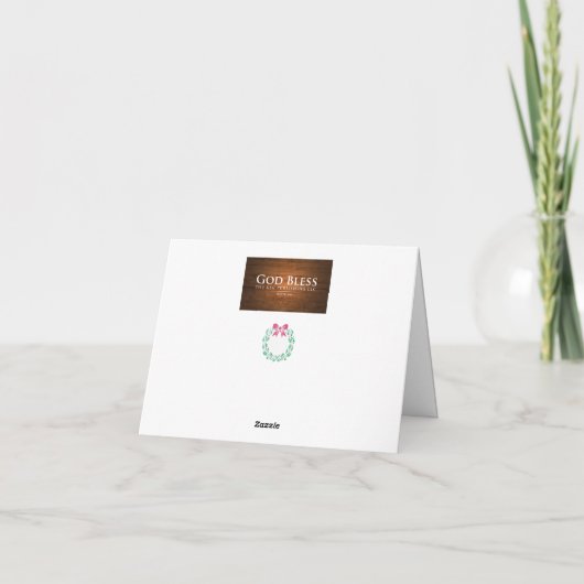 Schaduwen in de sneeuw. Een seizoensgebonden wensk Kaart (Achterkant)