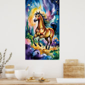 Schaduwen in geel poster (Keuken)