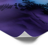 Schaduwen in geel poster (Hoek)