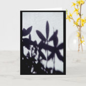 Schaduwen Kaart (Gele Bloem)