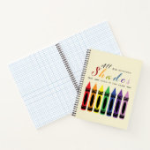 schaduwen notitieboek (Binnen)