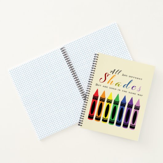 schaduwen notitieboek (Binnen)