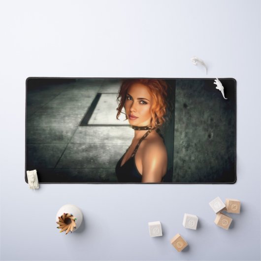 Schaduwen op bureaumat wissen (Kindertafel)