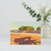 Schaduwen op de Kort Creek door Maynard Dixon Briefkaart (Staand voorkant)