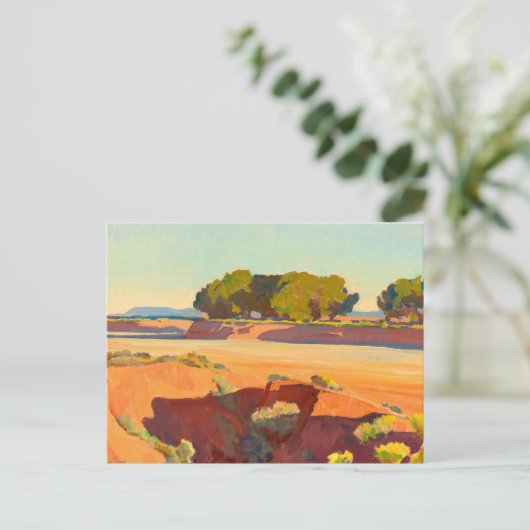 Schaduwen op de Kort Creek door Maynard Dixon Briefkaart (Staand voorkant)