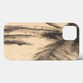 Schaduwen op de zand Case-Mate iPhone case (Achterkant (horizontaal))
