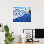 Schaduwen op een heuvel poster (Thuiskantoor)