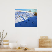 Schaduwen op een heuvel poster (Keuken)