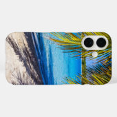 Schaduwen op het strand Case-Mate iPhone case (Achterkant (horizontaal))