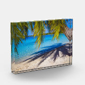 Schaduwen op het strand fotoblokken (Links)