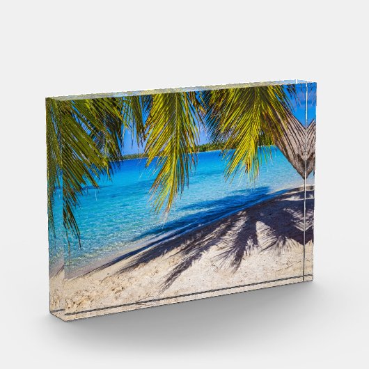 Schaduwen op het strand fotoblokken (Links)