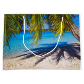 Schaduwen op het strand groot cadeauzakje (Voorkant)