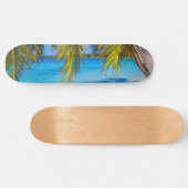 Schaduwen op het strand persoonlijk skateboard (Horizontaal)