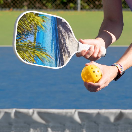 Schaduwen op het strand pickleball paddle (Insitu)