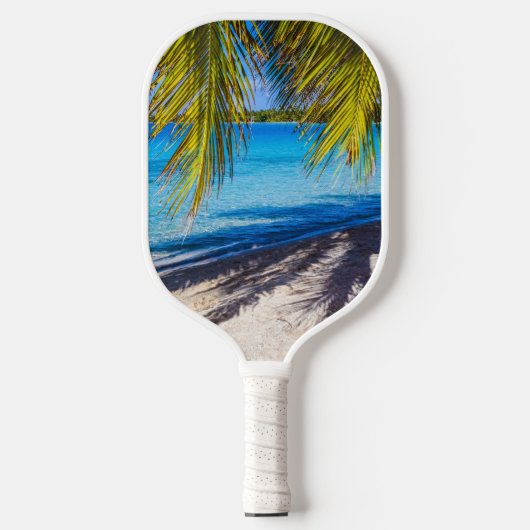Schaduwen op het strand pickleball paddle (Voorkant)