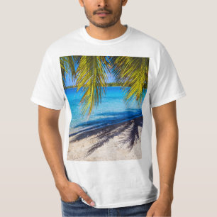 Schaduwen op het strand t-shirt