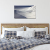 Schaduwen op onaangeroerde sneeuw CC0099 Canvas Afdruk (Insitu (Slaapkamer))