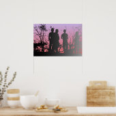 Schaduwen Poster (Keuken)