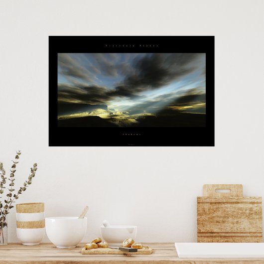 schaduwen poster (Keuken)