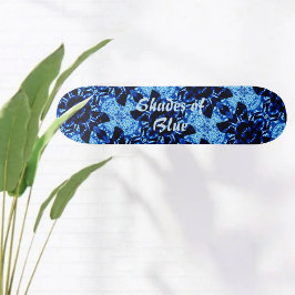  schaduwen van blauw patroon persoonlijk skateboard