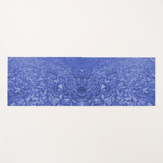 Schaduwen van blauwe vector yogamat (Voorkant (horizontaal))