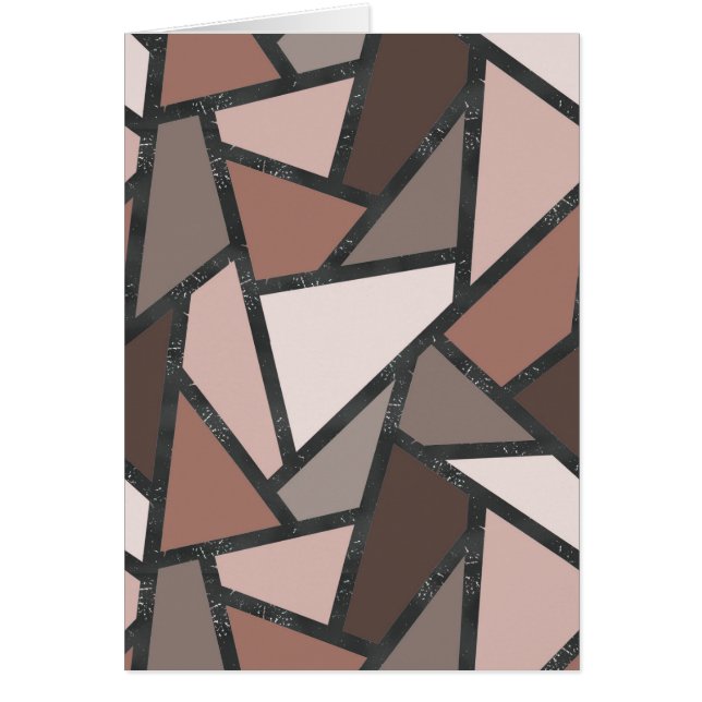 Schaduwen van bruin gekleurd glas (Voorkant)