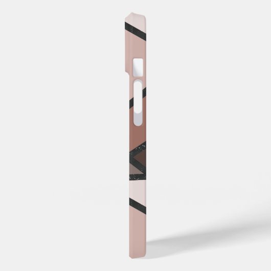 Schaduwen van bruin gekleurd glas Case-Mate iPhone case (Achterkant / Links)