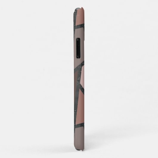 Schaduwen van bruin gekleurd glas Case-Mate iPhone case (Achterkant/rechts)