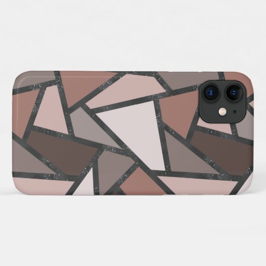 Schaduwen van bruin gekleurd glas Case-Mate iPhone case (Achterkant (horizontaal))