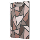 Schaduwen van bruin gekleurd glas klembord (Links)