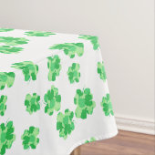 Schaduwen van de groene shamrock van Shamrocks Tab Tafelkleed (Voorbeeld)
