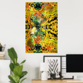 Schaduwen van de herfst poster (Thuiskantoor)