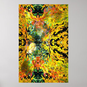 Schaduwen van de herfst poster