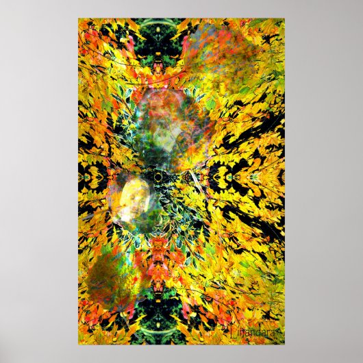 Schaduwen van de herfst poster (Voorkant)