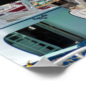 Schaduwen van de kust van Hurghada Poster (Hoek)