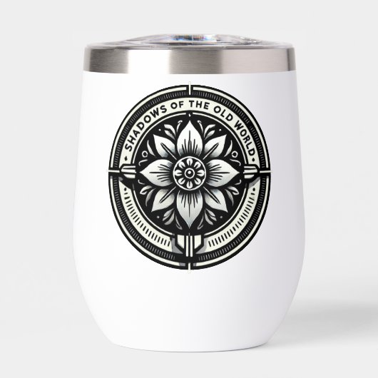 Schaduwen van de oude wereld waterfles (Voorkant)