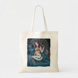 schaduwen van de wereld : steampunk mermaid bag tote bag