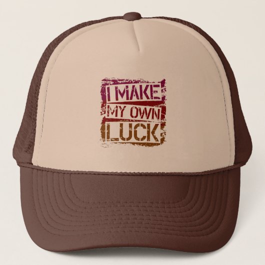 Schaduwen van diepte trucker pet (Voorkant)