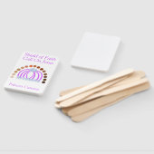 Schaduwen van een prinsessenmeisje vol wapenrustin handwaaier (Niet-gemonteerd)