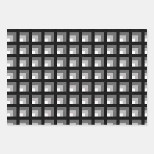 Schaduwen van grijs inpakpapier set (Voorkant 3)