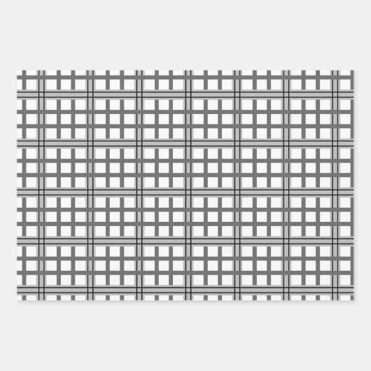 Schaduwen van grijs inpakpapier set (Voorkant)